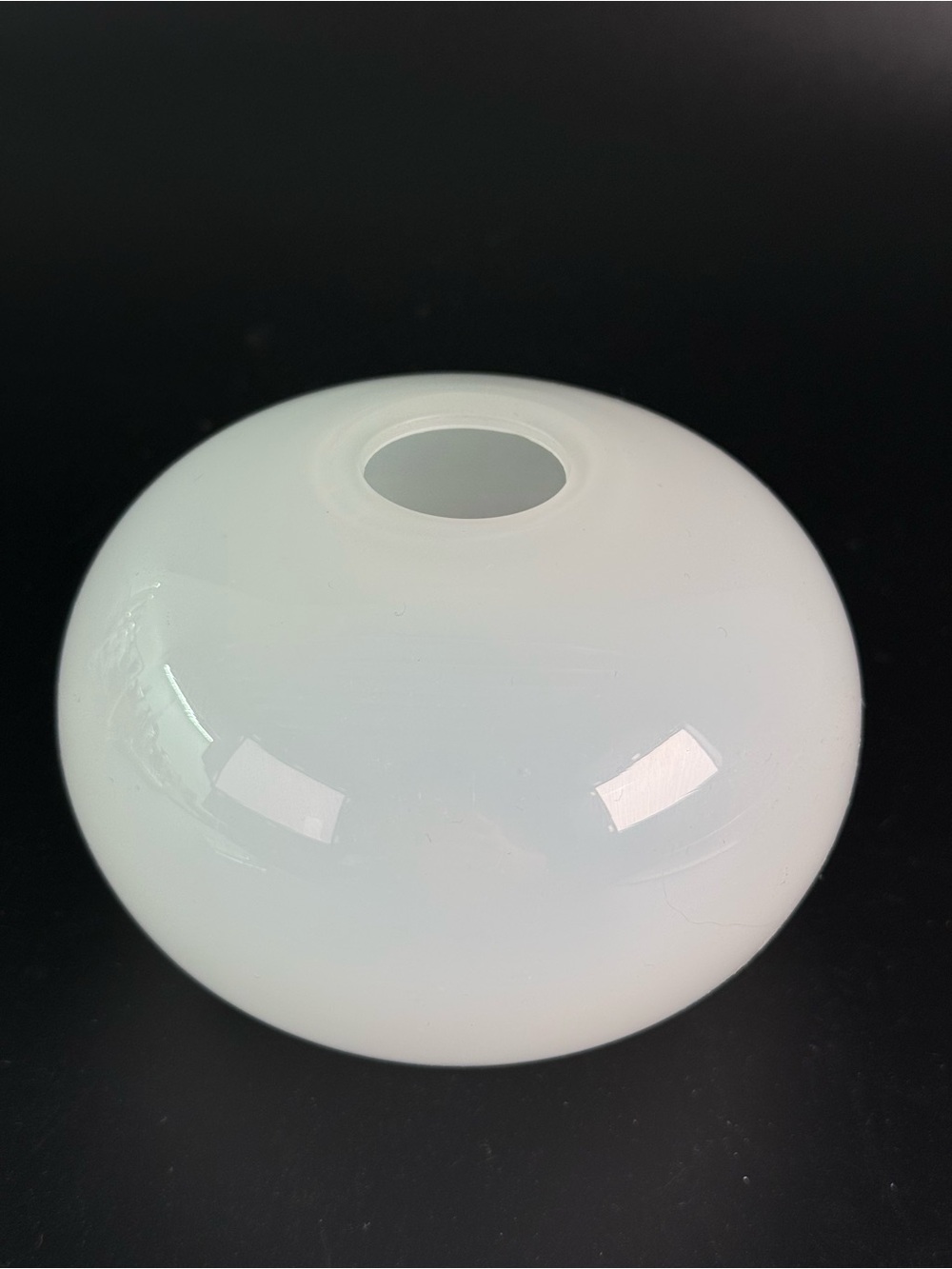 IKEA PERSIKA White Glass Ball Vase - 
Barbro Wesslander & Pia Amsell Design